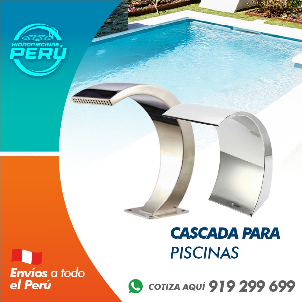 Cascadas para piscinas Hidro Piscinas Perú